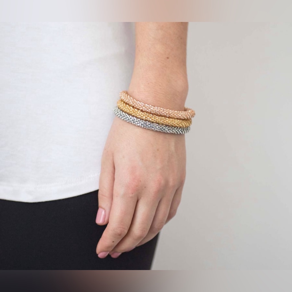 New Chic Happens Fair Trade Roll-On Bracelet Set